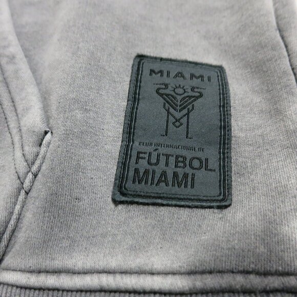 Club International De Futbol Miami MMXX Long Sleeve Hoodie Gray New L, XXL - Picture 4 of 7